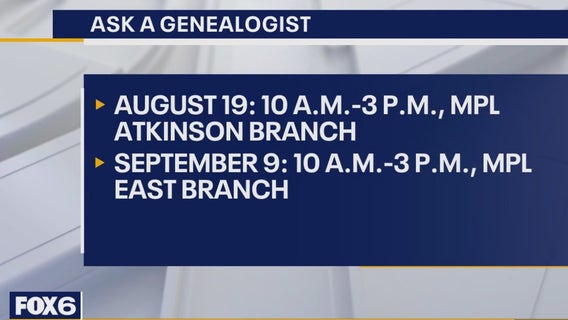 'Ask a Genealogist' with Milwaukee Public Library