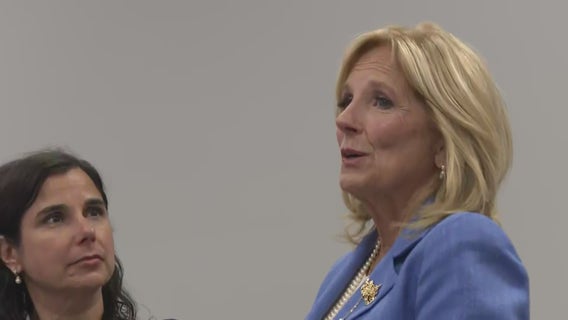 Jill Biden visits Madison; cancer efforts, education the focus