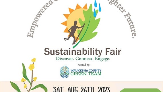2023 Sustainability Fair; Waukesha County Green Team