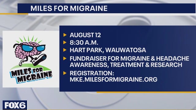 Miles for Migraine 2nd annual 2-mile Walk, 5K Run and Relax
