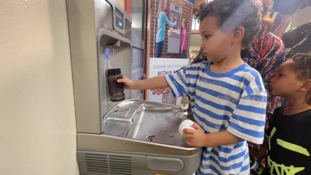 Milwaukee drinking water filter donation, courtesy of Zurn Elkay