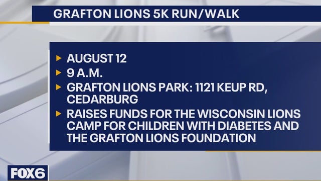 Grafton Lions 5K Run/Walk fundraiser