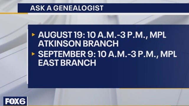 'Ask a Genealogist' with Milwaukee Public Library