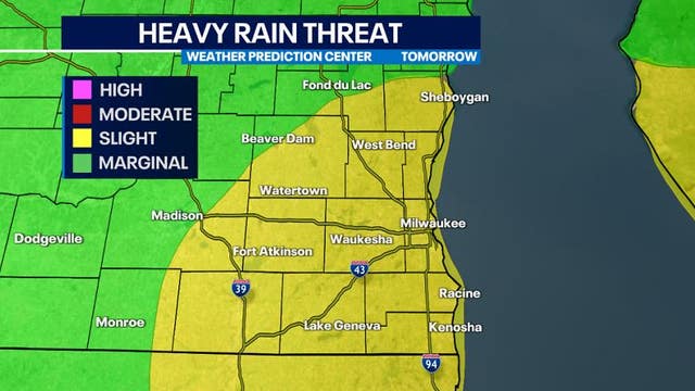 Southeastern Wisconsin prolonged drought eases with incoming rain