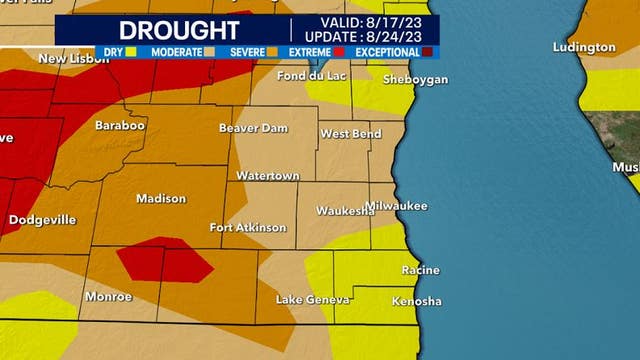 Southeast Wisconsin drought conditions improve, aided by soaking rain
