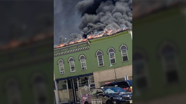 Whitewater apartment building fire, 1 taken to hospital