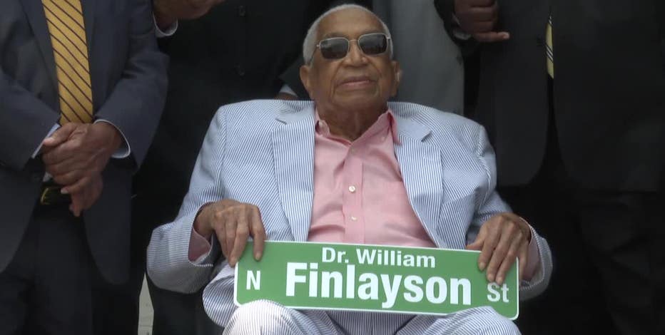 Dr. William Finlayson Street honors Milwaukee doctor, city icon