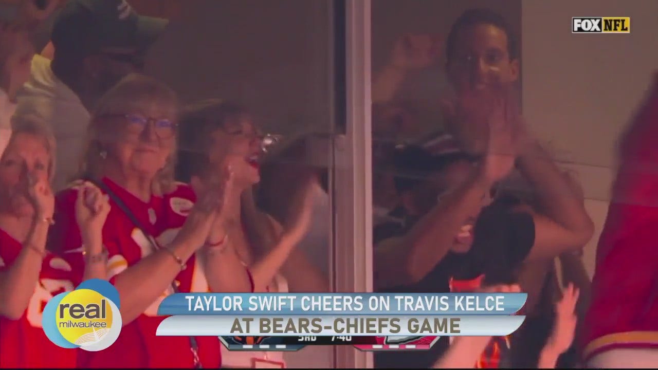 Taylor Swift Cheers on Travis Kelce at Kansas City Chiefs Game