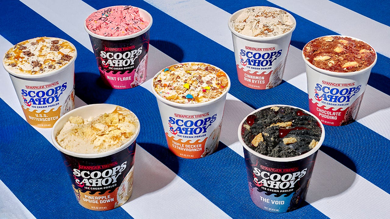 'Stranger Things' ice cream hitting Walmart shelves this week - Vimarsana News