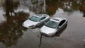How much flood water does it take to damage a car? Does it matter if it is salt or fresh?