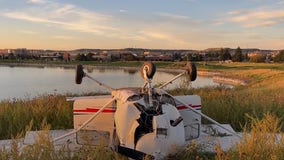 Small plane crash at Colorado golf course miraculously leaves 2 unharmed