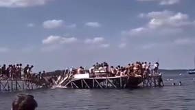 UW-Madison pier collapses, video shows dozens fall into lake