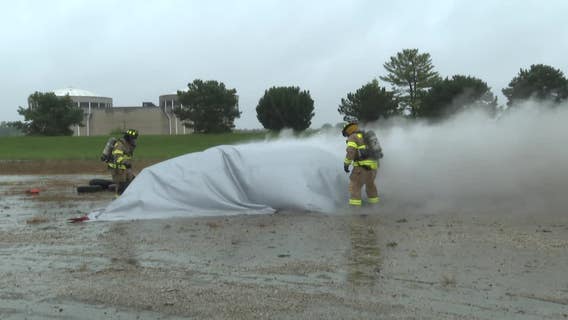 Fire Blanket; fighting EV fires with new technology