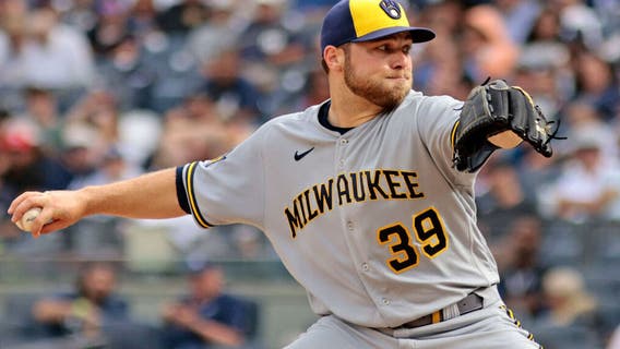 Yankees rally to beat Brewers, Frelick's catch in 10th preserves no-hit bid