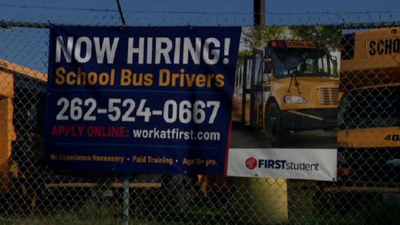 Waukesha First Student bus driver shortage, kids missing class