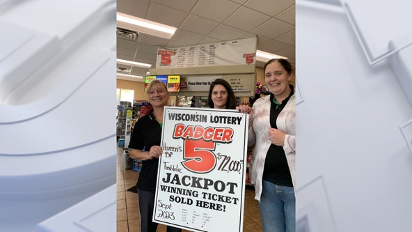 Wisconsin Lottery; 3 winning tickets sold, Sept. 20 drawings
