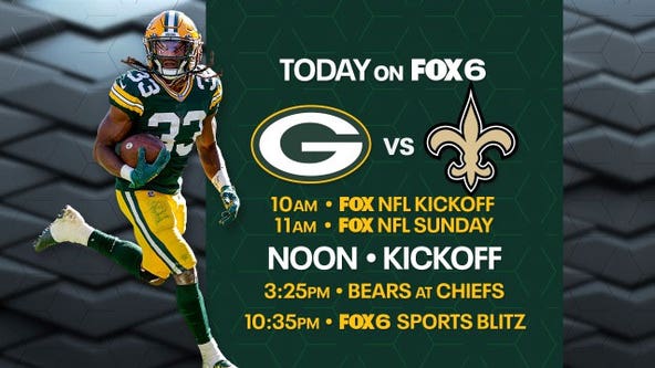 Packers, Saints at Lambeau Field; 1st home game, 2023 regular season