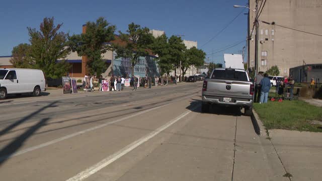 Wisconsin abortion services available; protesters gather outside clinics