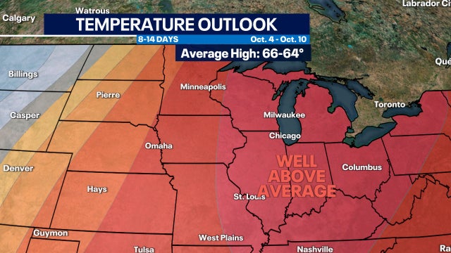 Late summer warmth favored into mid-October; will fall ever arrive?