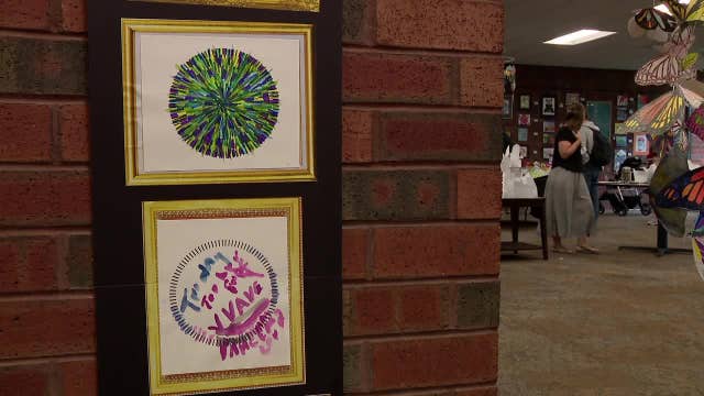 Wauwatosa's Lutheran Home Intergenerational Art Show