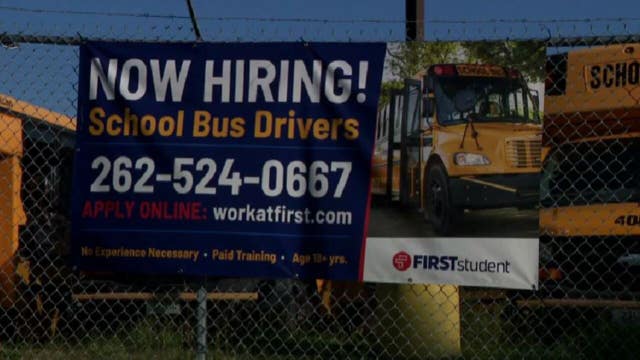 Waukesha First Student bus driver shortage, kids missing class