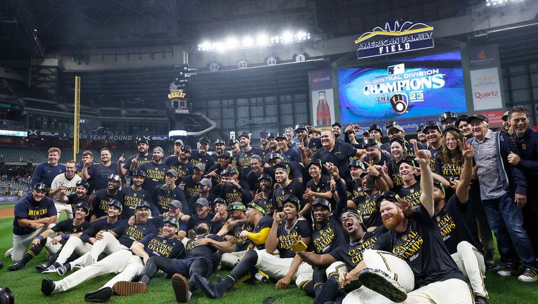 Brewers clinch 3rd NL Central title in 6 seasons