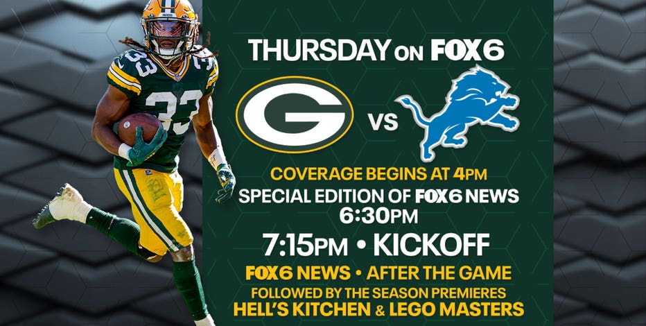 Packers, Lions at Lambeau Field; Green Bay leads series, 103-75-7