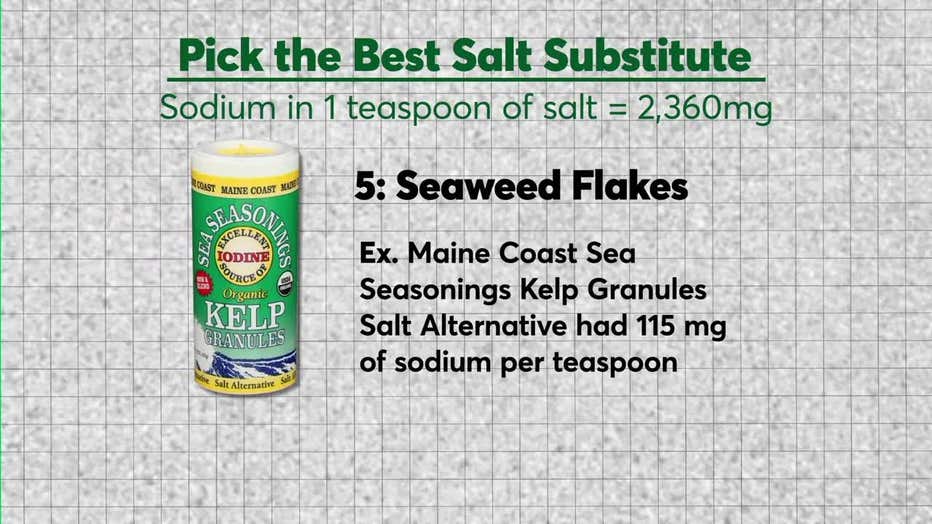 What is the Best Salt Substitute? Six Reasons Why Seaweed Granules