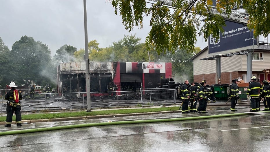 Milwaukee tire shop arson, Appleton and Lancaster FOX6 Milwaukee