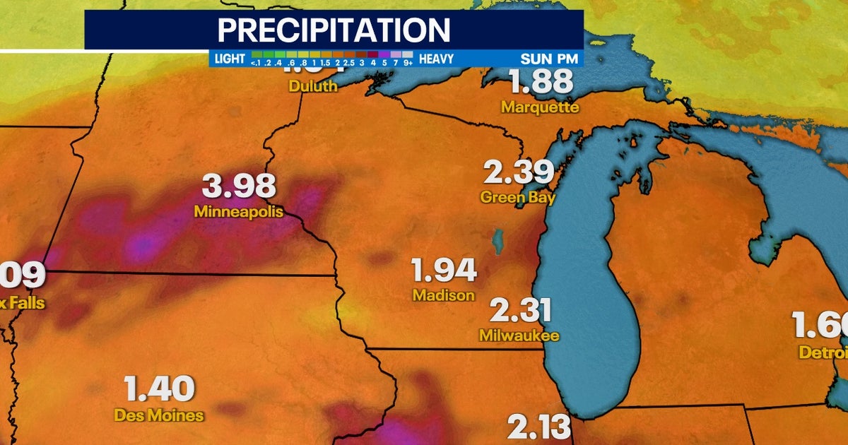 Heavy rain likely into the weekend; flood concerns in the Midwest ...
