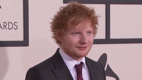 Ed Sheeran digs his own grave in backyard