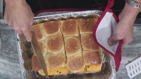 Easy cheeseburger sliders with bacon: recipe