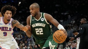 Bucks' Khris Middleton out Sunday against Hawks, knee recovery