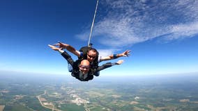 Milwaukee police, formerly incarcerated skydive together: 'Leap of faith'