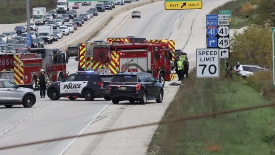 Waukesha police chase, crash shuts down I-94 for hours