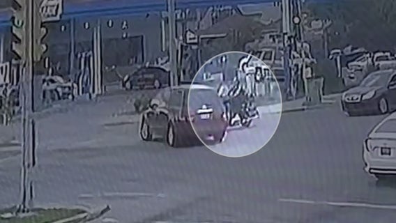 Milwaukee police motorcycle crash, video shows impact with van