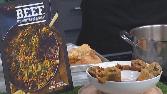 Cheeseburger eggrolls: recipe