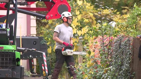 Tree removal company equipment theft; business owner frustrated
