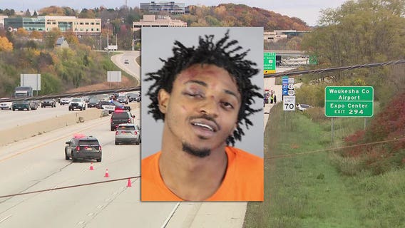 Waukesha County crashes; man accused was driving high, police say