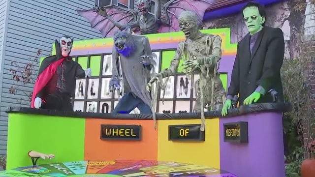 A&J’s Halloween House; elaborate Halloween displays