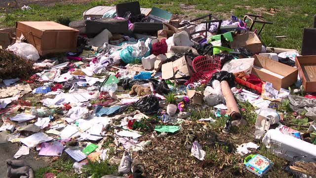 Illegal dumping on Milwaukee's north side, 'eyesore' angers residents