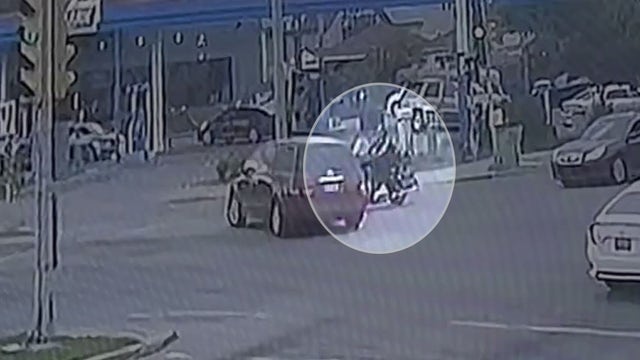 Milwaukee police motorcycle crash, video shows impact with van