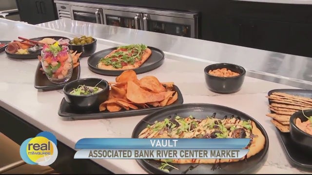 Associated Bank River Center Market; Sit, eat and drink with a view