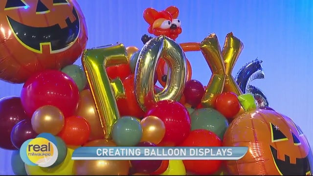 Impress your guests with a balloon display
