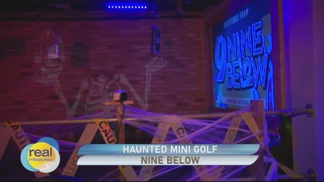 Haunted mini golf at Nine Below