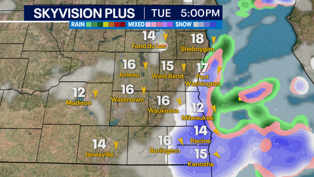 Halloween snow; winter weather advisory for lakeshore counties