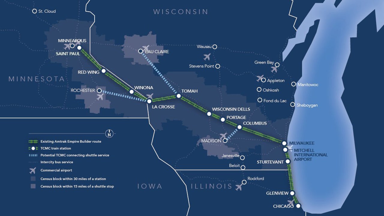 Amtrak Expanding Service New Train Through Wisconsin In 2024 FOX6   Amtrak Train Serive 