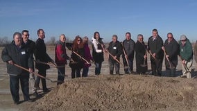 Greyhound Park redevelopment, Kenosha Greeneway breaks ground