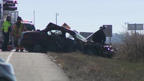 Racine County crash; NB I-94 shut down near 7 Mile Road