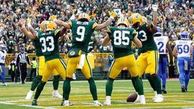 Packers, Rams at Lambeau Field; Green Bay snaps 4-game losing streak